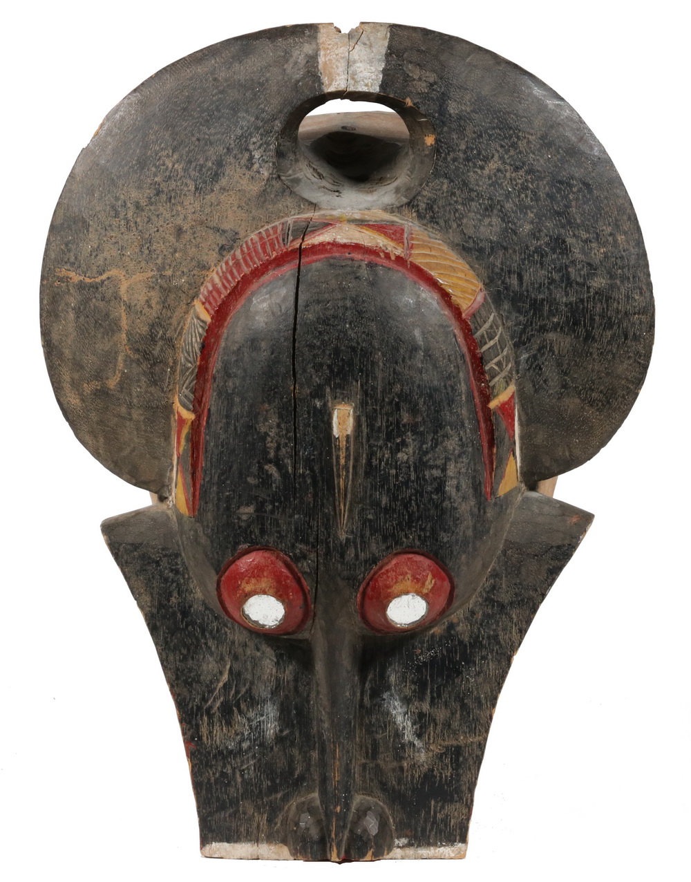 AFRICAN HELMET MASK Kponyungo