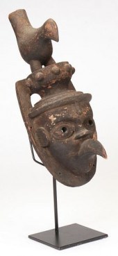 AFRICAN IBIBIO BIRD MASKAfrica