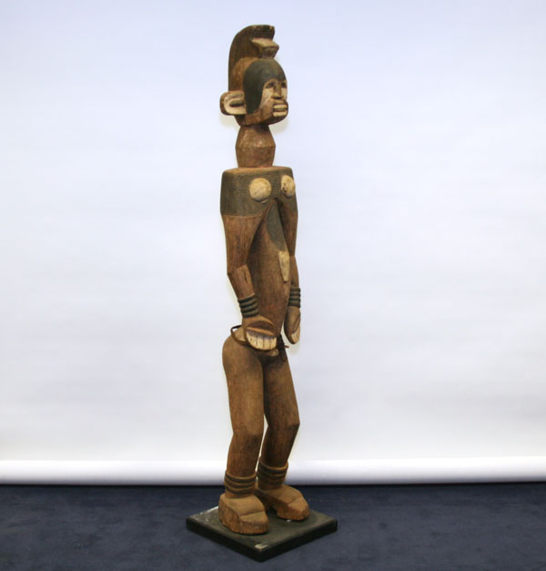 African Igbo carved female