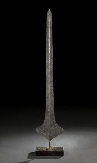 African Iron Currency Blade, 