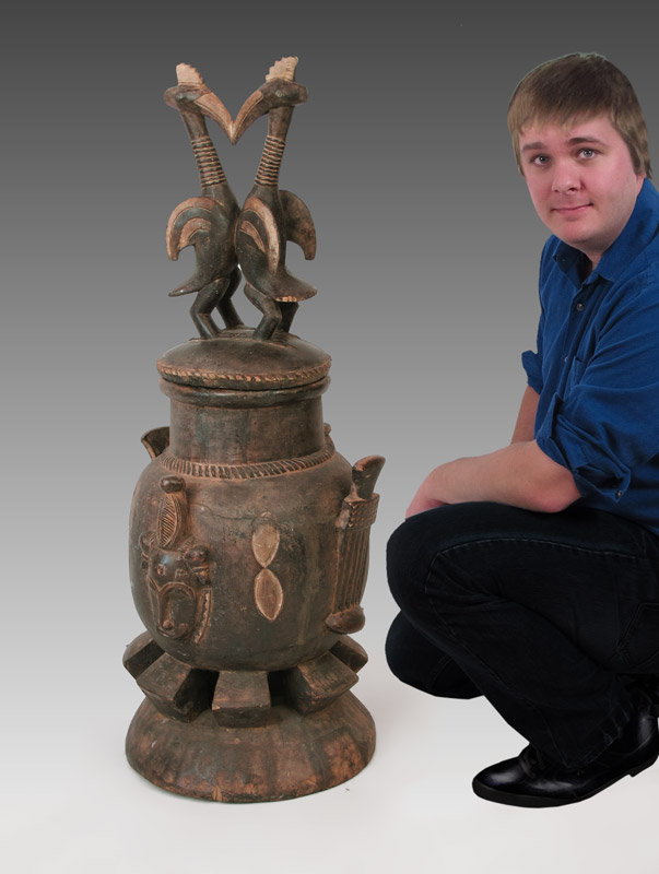 AFRICAN IVORY COAST BAULE POT