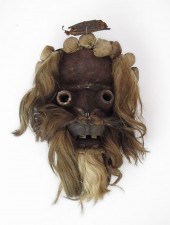 AFRICAN IVORY COAST BETE MASK