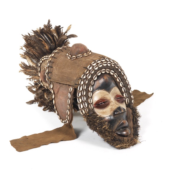 AFRICAN IVORY COAST DAN MASK 15