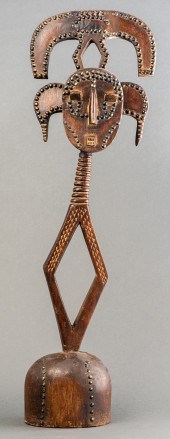 AFRICAN KOTA RELIQUARY FIGURE,