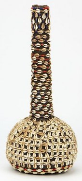 AFRICAN KUBA BEADED MILK CONTA