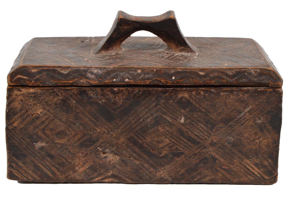 AFRICAN KUBA COSMETIC BOX SOTHEBY'S