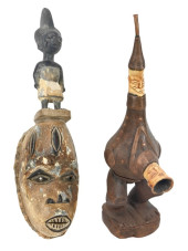 AFRICAN KUBA HAND CARVED PIPE