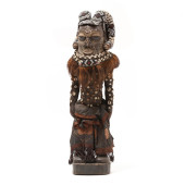 AFRICAN KUBA HORNED FIGURE<br>