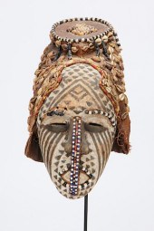 AFRICAN KUBA NGADY MASK, DRCAf