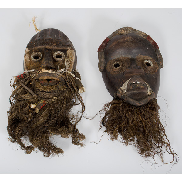 African Liberia Dan Masks lot of