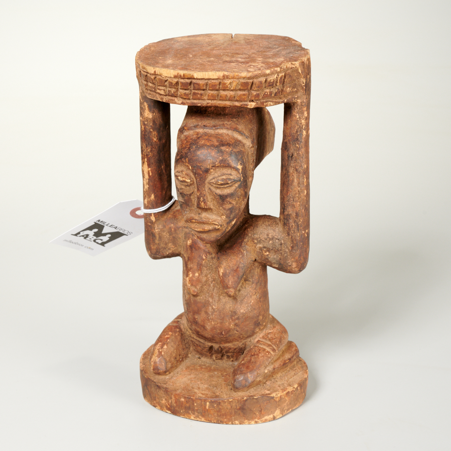 AFRICAN LUBA CARVED WOOD SMALL