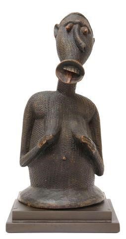 AFRICAN LUBA FIGURAL TRIBAL WOOD