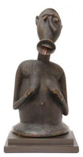 AFRICAN LUBA FIGURAL TRIBAL WO