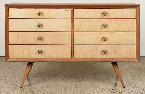 AFRICAN MAHOGANY EIGHT DRAWER