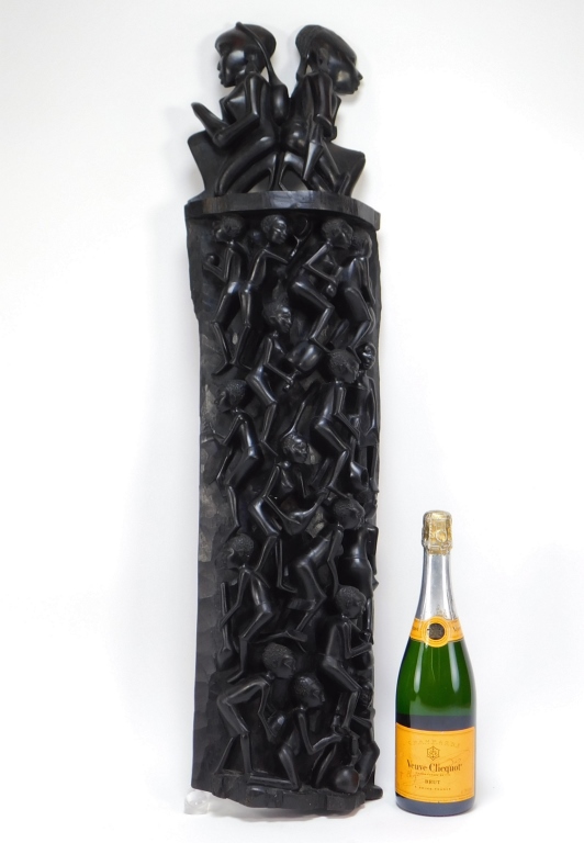 AFRICAN MAKONDE TREE OF LIFE CARVED