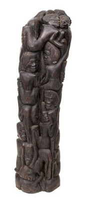 AFRICAN MAKONDE UJAMAA EBONY W