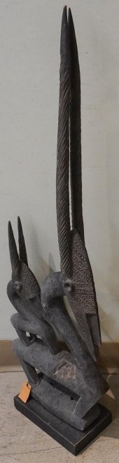 AFRICAN MALI WOOD BAMBARA DOUB