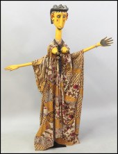 AFRICAN MARIONETTE FIGURE. Boz