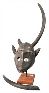 AFRICAN MASK OR HEADDRESS, HAV