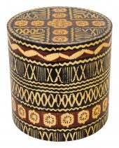AFRICAN MUDCLOTH-PATTERNED CER