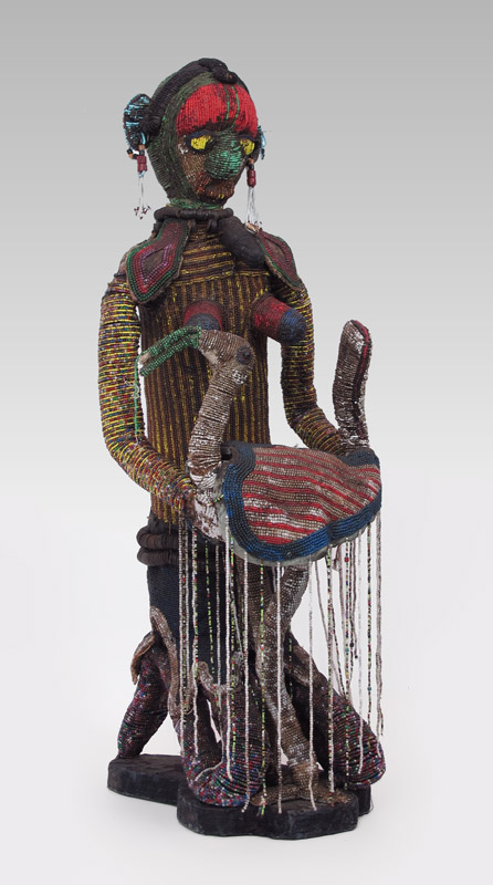AFRICAN NIGERIA YORUBA BEADED