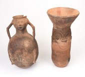 AFRICAN NUPE AND KORO TERRACOT