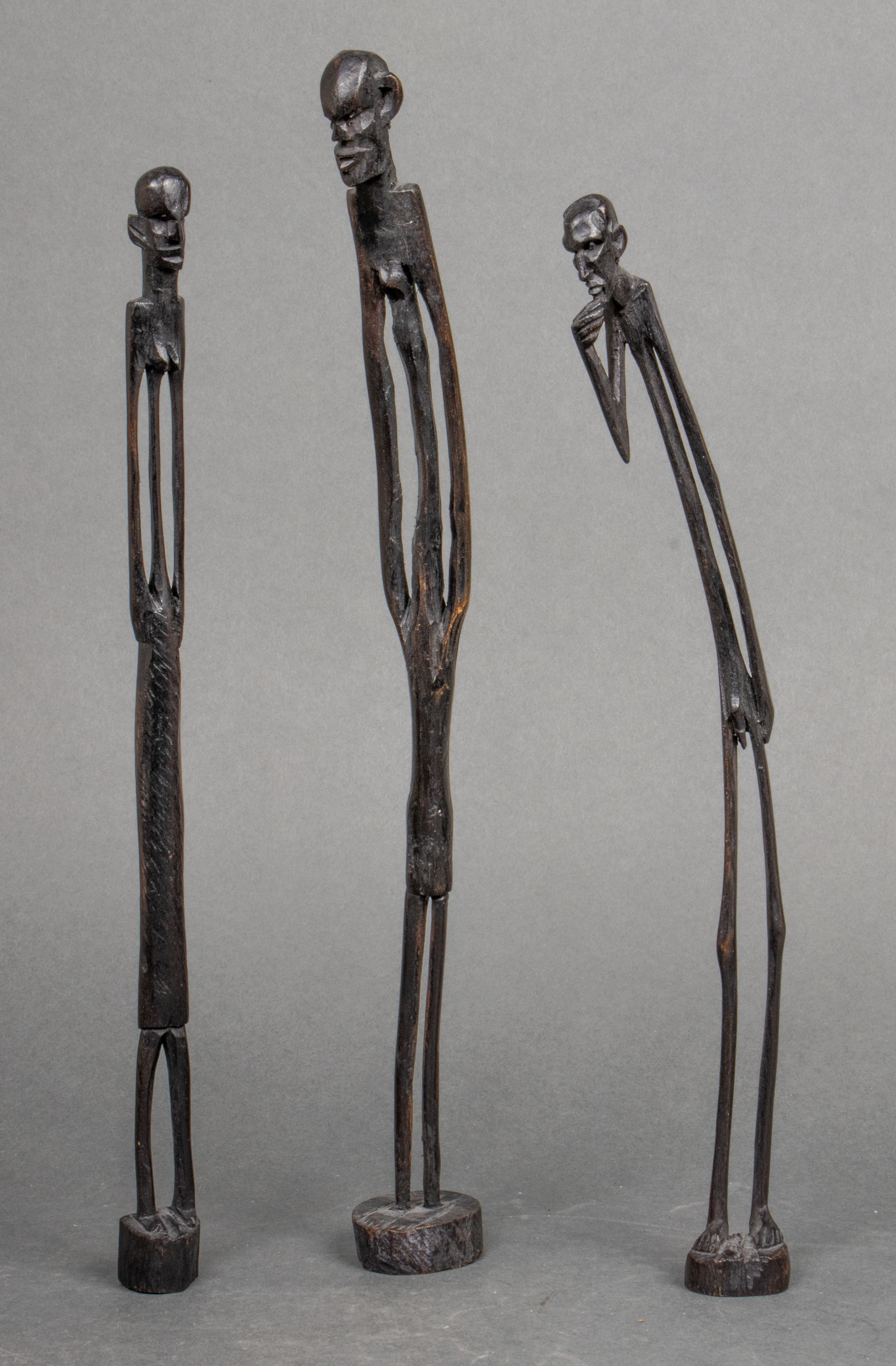 AFRICAN NYAMWEZI STYLE STICK PEOPLE