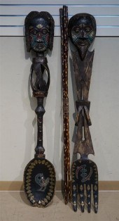 AFRICAN OR OCEANIC LARGE CARVE