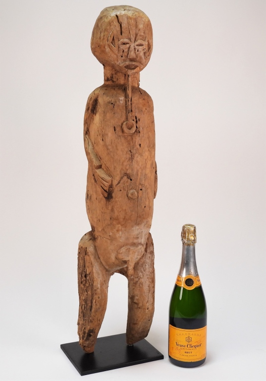 AFRICAN ORON TRIBE CARVED WOOD