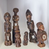 AFRICAN PEOPLES, (6) FIGURAL W