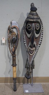 AFRICAN POLYCHROME DECORATED C