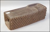AFRICAN PYGMY CHIEF'S BED. Fro