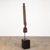 AFRICAN SANDE SOCIETY CARVED W