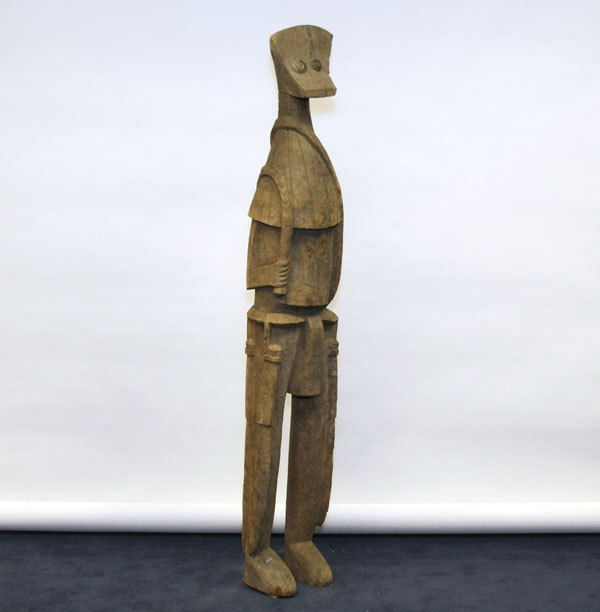 African Senufo mendicant carved