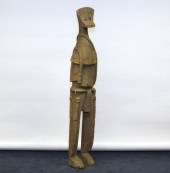 African Senufo mendicant carve
