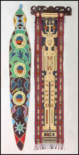 AFRICAN SHELL AND BEADED SNAKE.