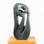 AFRICAN SHONA SCULPTURE, HEAD