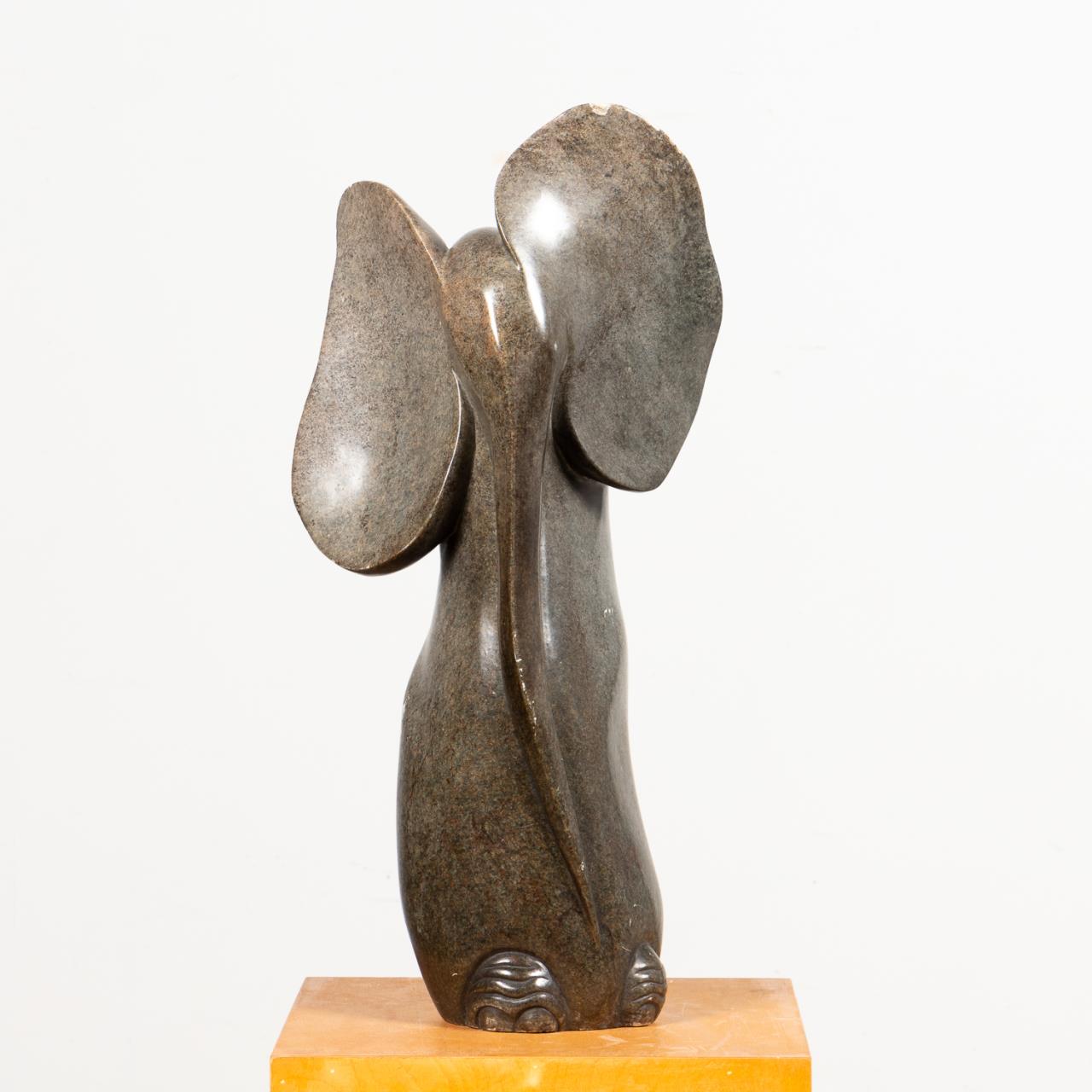 AFRICAN SHONA STONE ELEPHANT