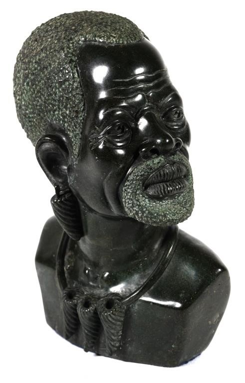 AFRICAN SIGNED NABOTH VERDITE SHONA