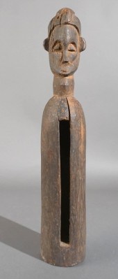 AFRICAN SLIT DRUM, H: 20 IN. (