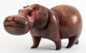 AFRICAN SOLID TEAK HIPPOPOTAMU