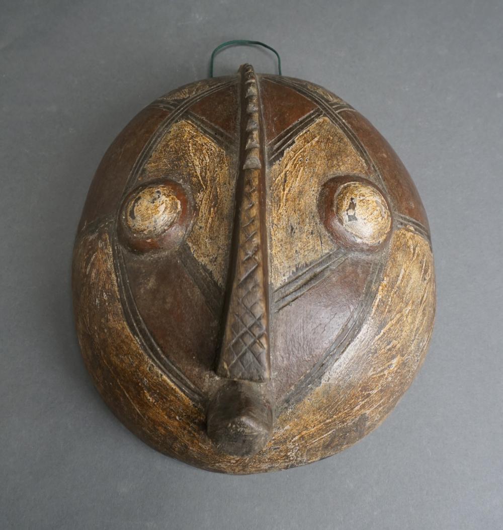 AFRICAN SONGYE KIFWEBE MASK, 14 1/2