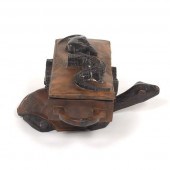 AFRICAN TAMBOTIE WOOD THREE-PA