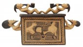 AFRICAN TRIBAL CARVED & PIGMEN