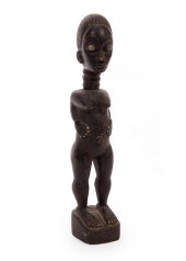AFRICAN TRIBAL CARVED WOOD FER