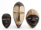 AFRICAN TRIBAL CARVED WOOD MAS