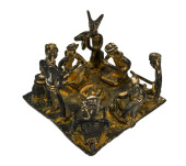AFRICAN TRIBAL CEREMONIAL BRON