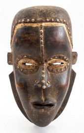 AFRICAN TRIBAL DANCE MASK, LIK