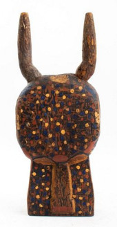 AFRICAN TRIBAL MASK, POSSIBLY
