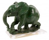 AFRICAN VERDITE SCULPTURE OF A